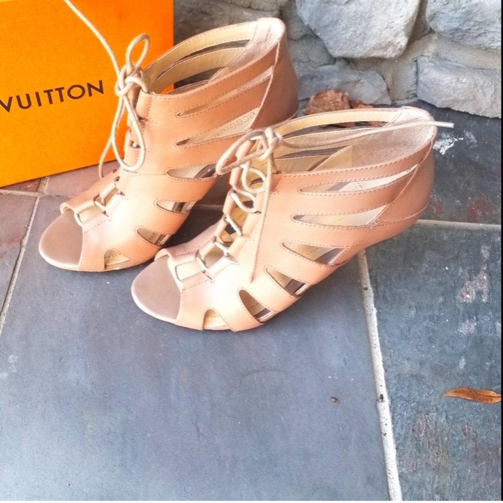 BCBG Lace Up Pump/Bootie